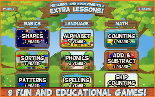Preschool and Kindergarten 2: Extra Lessons (SE) screenshot