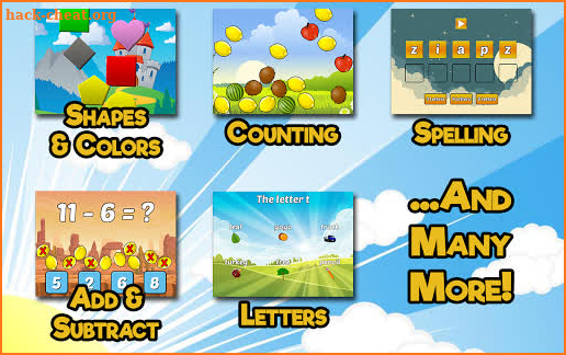 Preschool and Kindergarten Learning Games (SE) screenshot