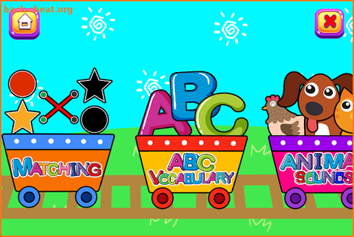 Preschool Educational Learning Games Kids FREE app screenshot