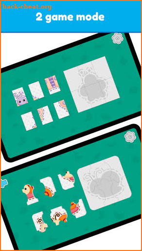 Preschool jigsaw puzzles - 4, 6, 9 and 12 pieces screenshot