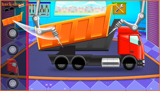 Preschool Kids Builder Truck Transport Repair Game screenshot