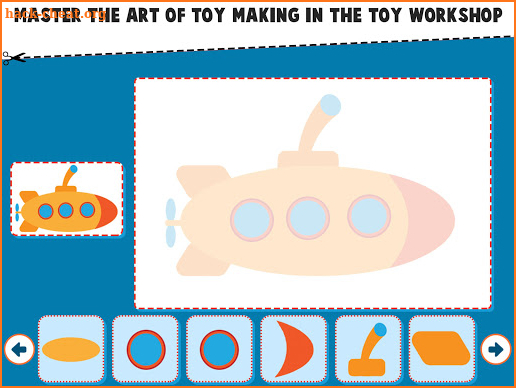 Preschool Kids Cut & Glue - Art & Craft Class screenshot