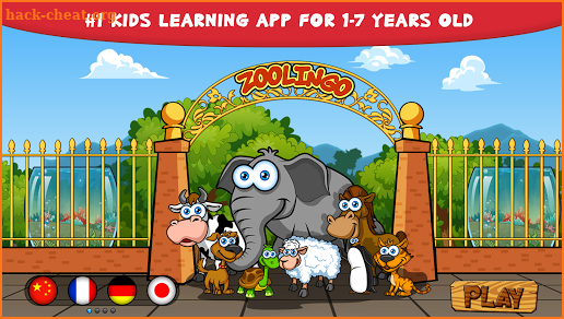 Preschool Learning Games for Toddlers - Zoolingo! screenshot