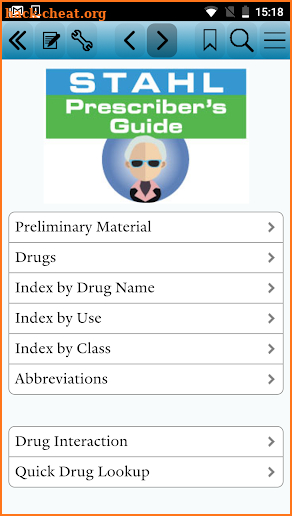 Prescriber's Guide, Stahl's Psychopharmacology, 6e screenshot