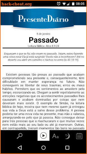 Presente Diário 18 screenshot