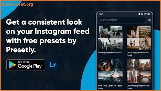 Presetly Presets - Free Lightroom Mobile Presets screenshot