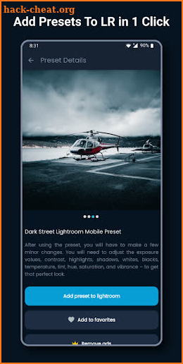 Presetly Presets - Free Lightroom Mobile Presets screenshot