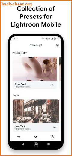 Presets for Lightroom Mobile - PresetLight screenshot