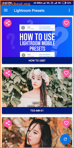 Presets For Lightroom | LR Mobile Presets screenshot