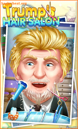 President Hair Salon - spa donald trump games screenshot