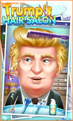 President Hair Salon - spa donald trump games screenshot