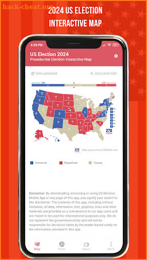 Presidential & US Election App screenshot