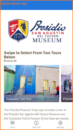Presidio Museum Tours screenshot