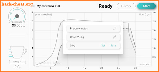 Pressensor Coffee Flow screenshot