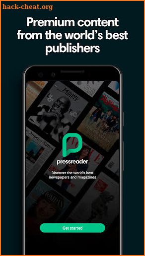 PressReader (preinstalled) screenshot