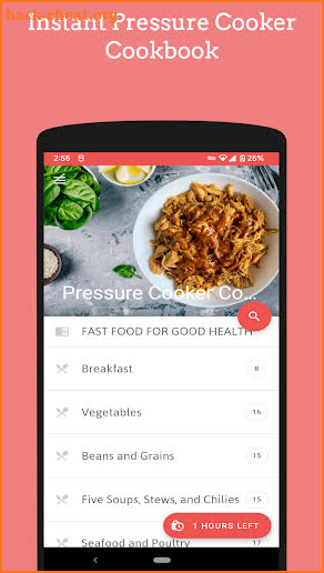 Pressure Cooker Cookbook screenshot