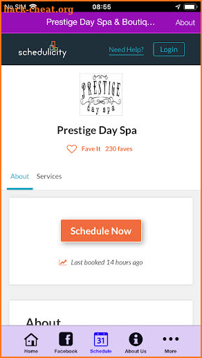 Prestige Day Spa screenshot