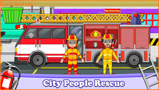 Pretend City Firefighter Life screenshot
