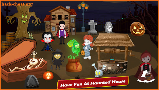 Pretend city haunted house screenshot