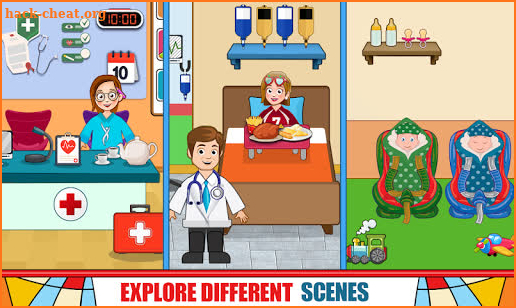 Pretend Hospital Doctor Care Games: My Town Life screenshot