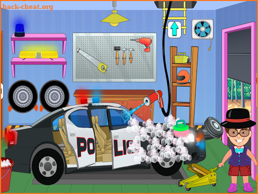 Pretend in Police Station: Fun Learning City screenshot