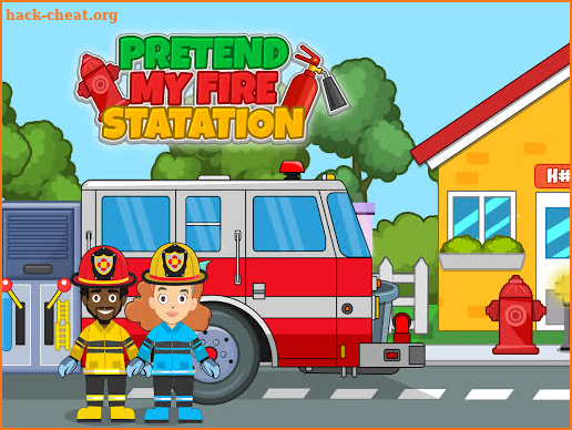 Pretend my Fire Station: Town Firefighter Life screenshot