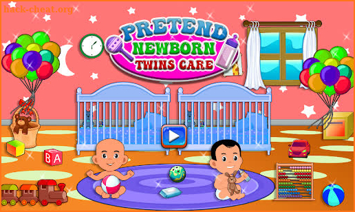 Pretend Newborn Twins Care screenshot