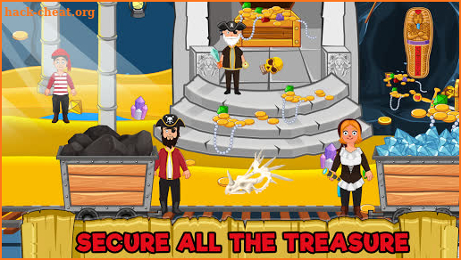 Pretend Pirate Town Life: Explore Sea Treasure screenshot