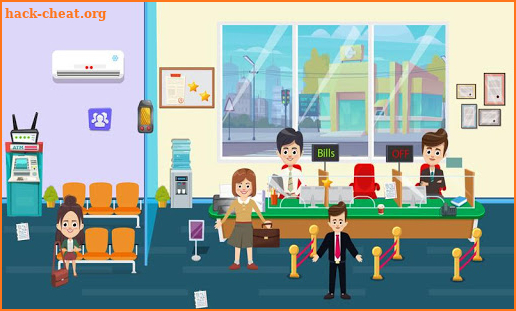 Pretend Play Bank Manager Life Simulator Fun Game screenshot