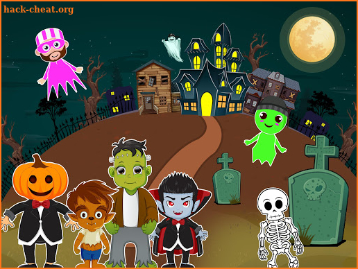 Pretend Play Ghost Town: Haunted House Game screenshot