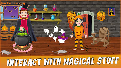 Pretend Play Haunted House: Scary Ghost Town Games screenshot