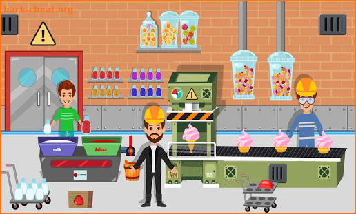 Pretend Play Ice Cream Factory: Dairy Icecream screenshot