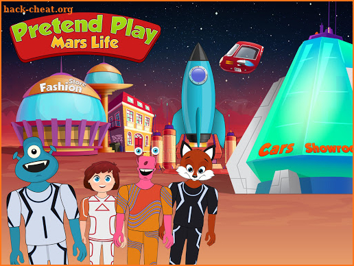 Pretend Play Mars Life: Town Lifestyle on Planet screenshot