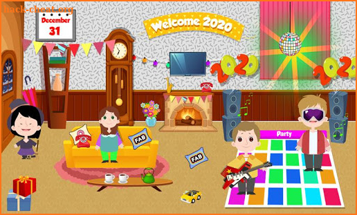 Pretend Play My Home New Year Party 2020 Kids Game screenshot
