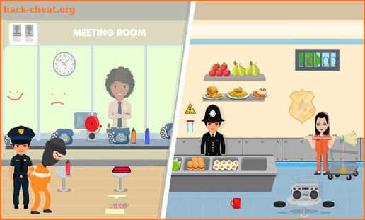 Pretend Play Police Officer Prison Escape Sim screenshot