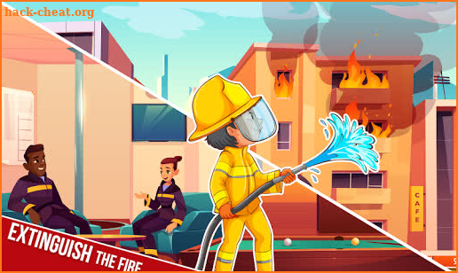 Pretend Play Rescue Firefighter : Town Firestation screenshot
