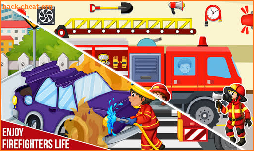 Pretend Play Rescue Firefighter : Town Firestation screenshot