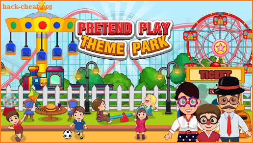 Pretend Play Theme Park: Doll House Amusement screenshot