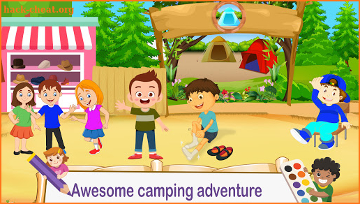 Pretend Play Wildlife Camping Adventure screenshot