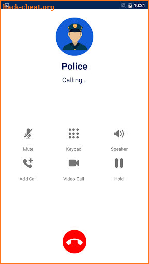 Pretend Police Call screenshot