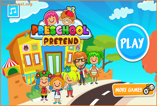 Pretend Preschool - Kids School Learning Games screenshot