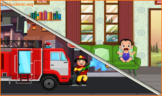 Pretend Town Firefighter screenshot