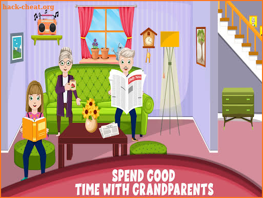 Pretend Town Grandparents Home: Scary Granny Game screenshot