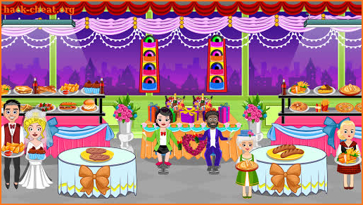 Pretend Town Wedding Party screenshot