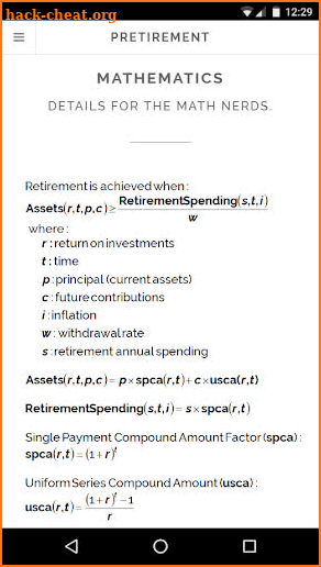Pretirement: Financial Freedom screenshot