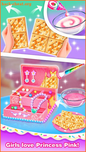 Pretty Box Comfy Cakes-Girl Makeup Kit Cakes Games screenshot