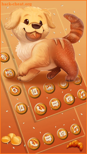 Pretty Bread Doggy Themes Live Wallpapers screenshot