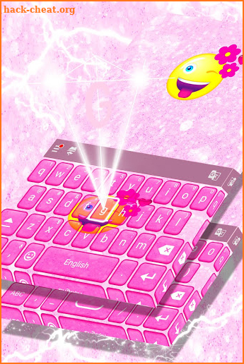 Pretty Pink Keyboard screenshot