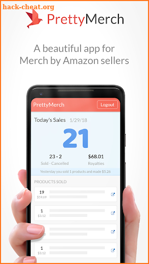 PrettyMerch for Merch by Amazon screenshot