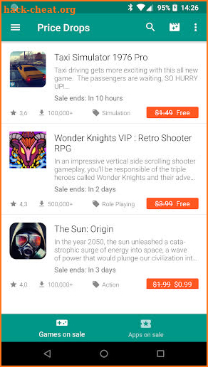 Price Drops - Paid apps for free screenshot